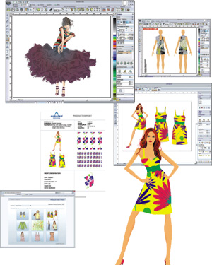 Fashion Designing Software, CAD software for garments, Automatic Marker ...